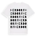 Herdorf ordlek t-shirt