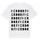 Herdorf ordlek t-shirt