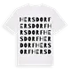 Hersdorf ordlek t-shirt