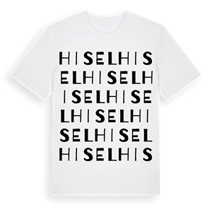 Hisel ordlek t-shirt – ekologisk bomull t-shirt från Pinshirt