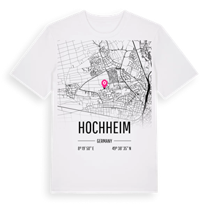 Hochheim karta t-shirt – ekologisk bomull t-shirt från Pinshirt