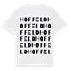 Hoffeld ordlek t-shirt