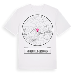 Hohenfels-Essingen t-shirt – ekologisk bomull t-shirt från Pinshirt