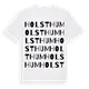 Holsthum ordlek t-shirt