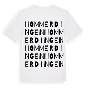 Hommerdingen ordlek t-shirt – ekologisk bomull t-shirt från Pinshirt
