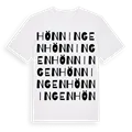 Hönningen ordlek t-shirt