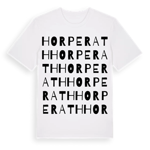 Horperath ordlek t-shirt – ekologisk bomull t-shirt från Pinshirt