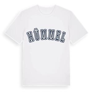 Hümmel college t-shirt – ekologisk bomull t-shirt från Pinshirt