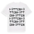 Hütten ordlek t-shirt
