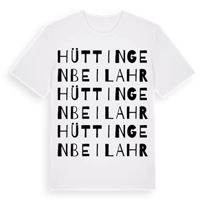 Hüttingen bei Lahr ordlek t-shirt – ekologisk bomull t-shirt från Pinshirt