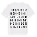 Idenheim ordlek t-shirt