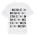 Idesheim ordlek t-shirt