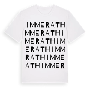 Immerath ordlek t-shirt – ekologisk bomull t-shirt från Pinshirt