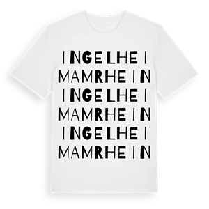 Ingelheim am Rhein ordlek t-shirt – ekologisk bomull t-shirt från Pinshirt