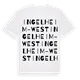 Ingelheim-West ordlek t-shirt