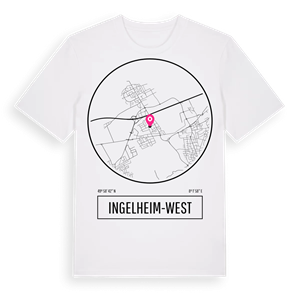 Ingelheim-West t-shirt – ekologisk bomull t-shirt från Pinshirt