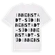 Innenstadt-Süd ordlek t-shirt