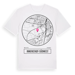 Innenstadt-Südwest t-shirt – ekologisk bomull t-shirt från Pinshirt