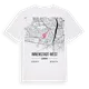 Innenstadt-West karta t-shirt