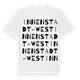 Innenstadt-West ordlek t-shirt