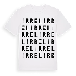 Irrel ordlek t-shirt – ekologisk bomull t-shirt från Pinshirt