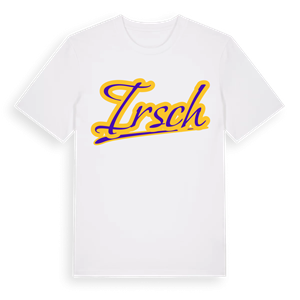 Irsch baseball t-shirt – ekologisk bomull t-shirt från Pinshirt