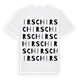 Irsch ordlek t-shirt