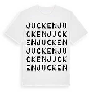 Jucken ordlek t-shirt – ekologisk bomull t-shirt från Pinshirt