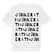 Jünkerath ordlek t-shirt