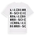 Kalenborn-Scheuern ordlek t-shirt