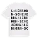 Kalenborn-Scheuern ordlek t-shirt