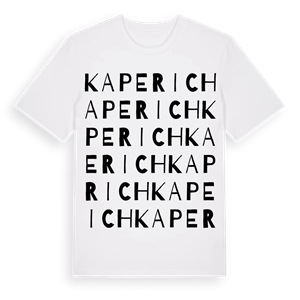 Kaperich ordlek t-shirt – ekologisk bomull t-shirt från Pinshirt