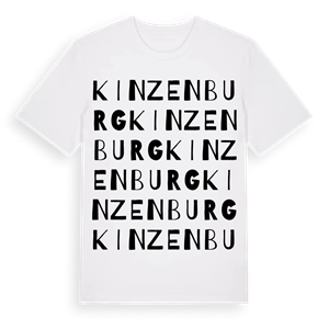 Kinzenburg ordlek t-shirt – ekologisk bomull t-shirt från Pinshirt