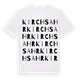 Kirchsahr ordlek t-shirt
