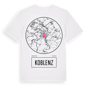 Koblenz t-shirt – ekologisk bomull t-shirt från Pinshirt