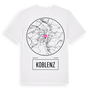 Koblenz t-shirt – ekologisk bomull t-shirt från Pinshirt
