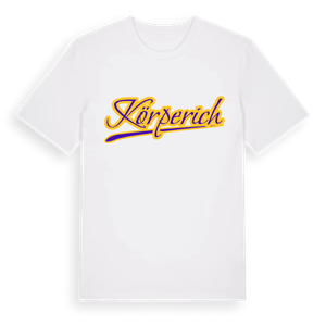Körperich baseball t-shirt – ekologisk bomull t-shirt från Pinshirt