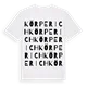 Körperich ordlek t-shirt