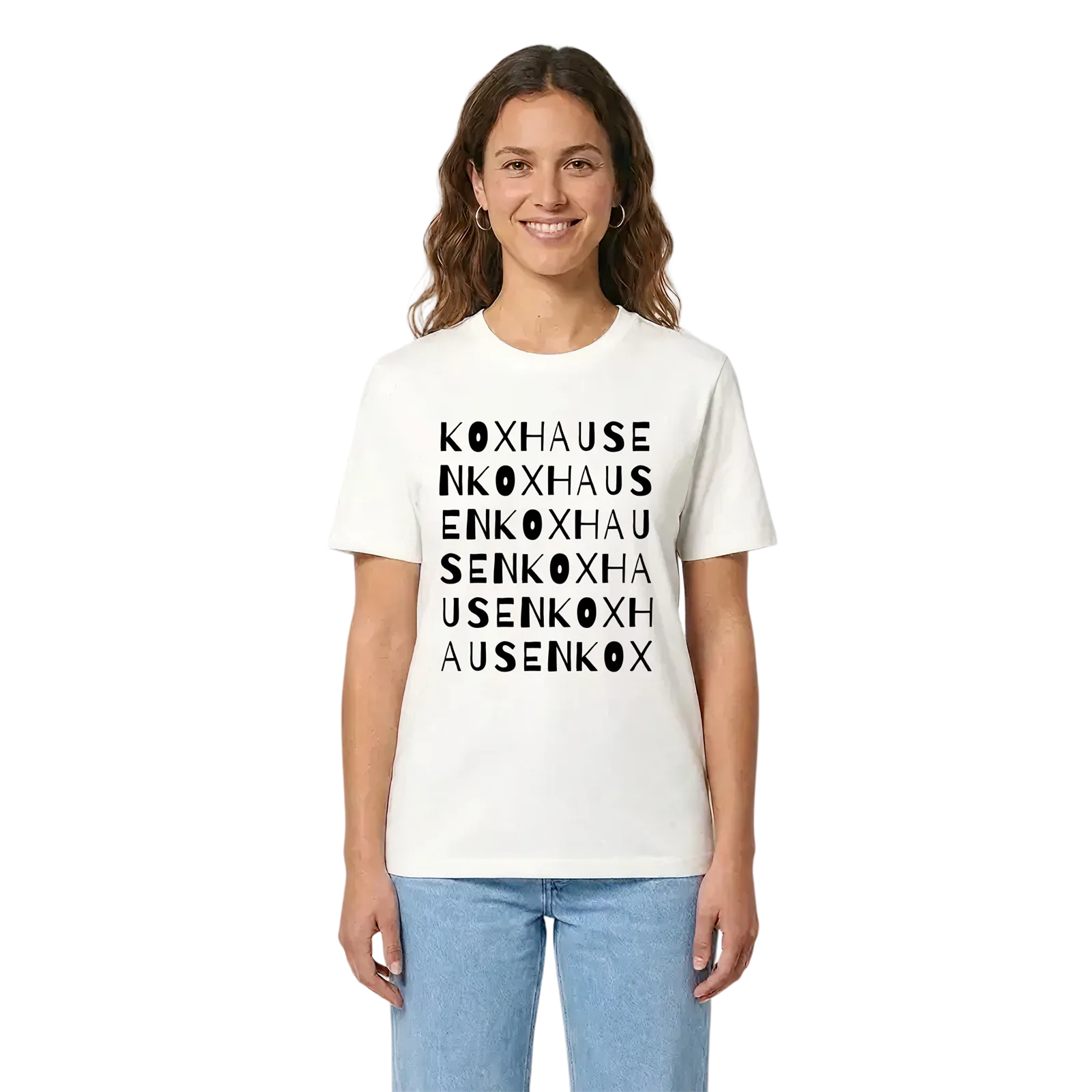 Koxhausen ordlek t-shirt – White, i miljö