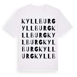 Kyllburg ordlek t-shirt – ekologisk bomull t-shirt från Pinshirt