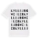 Kyllburgweiler ordlek t-shirt