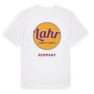 Lahr cirkel t-shirt – ekologisk bomull t-shirt från Pinshirt