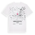 Landau in der Pfalz karta t-shirt