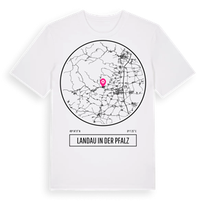Landau in der Pfalz t-shirt – ekologisk bomull t-shirt från Pinshirt