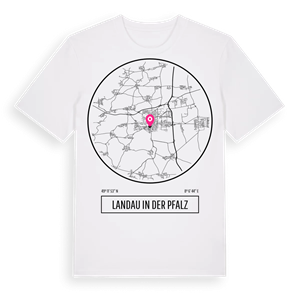 Landau in der Pfalz t-shirt – ekologisk bomull t-shirt från Pinshirt