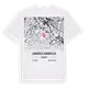 Landkreis Ahrweiler karta t-shirt