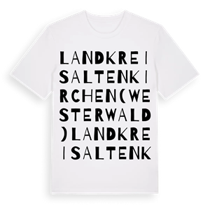 Landkreis Altenkirchen (Westerwald) ordlek t-shirt – ekologisk bomull t-shirt från Pinshirt