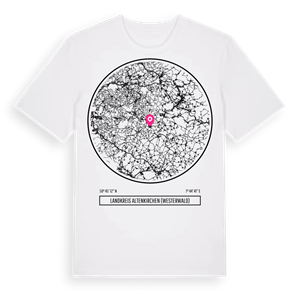Landkreis Altenkirchen (Westerwald) t-shirt – ekologisk bomull t-shirt från Pinshirt