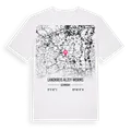 Landkreis Alzey-Worms karta t-shirt