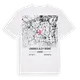 Landkreis Alzey-Worms karta t-shirt